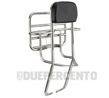Portapacchi posteriore Comfort cromato per Vespa 50/ 50 Special/ ET3/ Primavera
