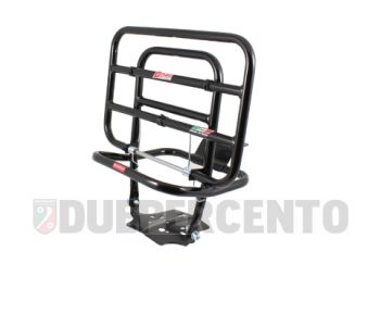 Portapacchi posteriore FACO verniciato nero per Vespa 50/ N/ L/ R/ SR/ 90