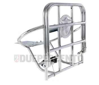 Portapacchi posteriore CUPPINI cromato per Vespa 125 GT/ GTR/ TS/ 150/GL/ Sprint/ V/ 160 GS 2°/ 180 SS/ Rally