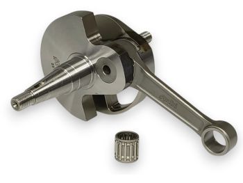 Albero motore POLINI anticipato, biella 105, corsa 57 per Vespa PX125-150/ Lusso/ MY/ GTR/ TS/ Sprint Veloce
