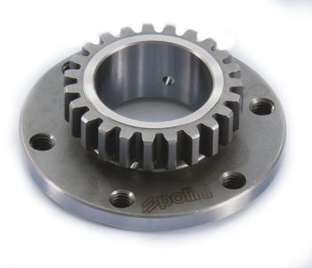 Pignone frizione POLINI HT molla Wave z23 per primaria 64 denti dritti POLINI Vespa Largeframe