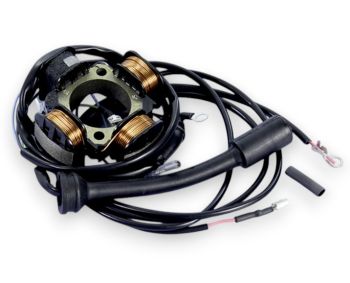 Statore POLINI per accensione POLINI FOR RACE, avviamento elettrico 3 fili per Vespa PK 50-125/ S/ XL/ XL2/ FL/ HP/ N/ Rush
