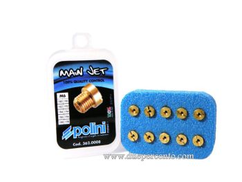 Serie getti POLINI, 6mm, 80-98, 10pz per PHBH/PHBL/PHVA/ PHVB/VHS