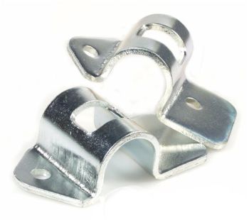 Staffe fissaggio cavalletto centrale Ø 22 mm per Vespa PK/ S/ SS/ XL/ ETS/ XL2/ N/ FL/ Rush/ Plurimatic/ Automatica