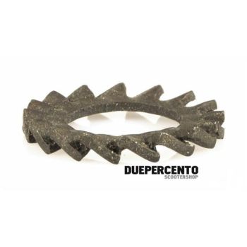 Rondella dentellata M10, Øi 10,5mm Øe 18mm per dado volano per Vespa 50/ 50 Special/ ET3/ /primavera