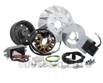 Accensione elettronica SIP PERFORMANCE ROAD by VAPE, cono 19, 1,39Kg, DC, anticipo fisso per Vespa 50/ 50 Special/ ET3/ Primavera/ PK50-125