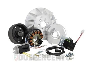 Accensione elettronica SIP PERFORMANCE SPORT by VAPE 1,66Kg, AC, anticipo variabile per Vespa PX125-200/ P200E/ 125 GTR/ TS/ 150 Sprint Veloce/ 200 Rally