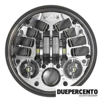 Fanale anteriore led J.W. SPEAKER 8690 Adaptive per Vespa PX125-200/ P200E/ GTR/ TS/ RALLY