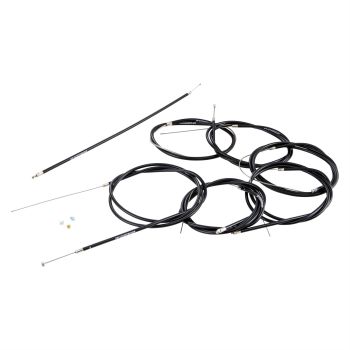 Kit cavi e guaine nere SIP PE Inliner per Lambretta DL/ GP 125-200/ LI/ Special/ SX/ 175 TV