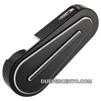 Coperchio mozzo SIP nero, cnc per Vespa PK50-125/ S/ XL/ XL2/ PX125-200/PE/Lusso/'98/MY/T5/Cosa