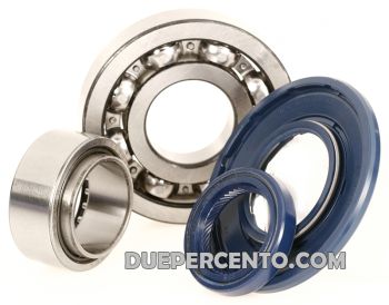 Kit revisione albero motore, SIP per Vespa PX125-200/ P200E/ 125 GTR 2°/ TS 2°/ 150 Sprint V 2°/ RALLY 2°/ COSA/ LML