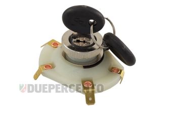 Commutatore a chiave per Vespa125 ET3/ 200 Rally 2°/ PX125-150/ P150S/ P200E senza batteria