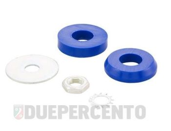Kit silent block attacco ammortizzatore anteriore by CLAUSS STUDIOS per Vespa PX125-200/ P200E/ T5/ MY