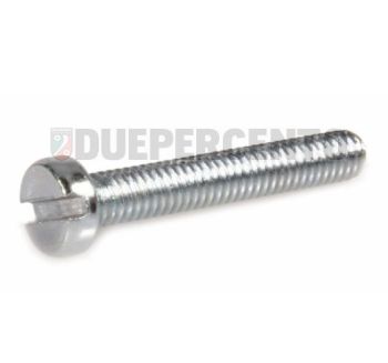 Vite interruttore stop M4x25 mm, testa, intaglio per Vespa V50/ PV/ ET3/ PK/ PX/ T5