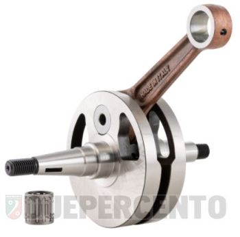 Albero motore SIP PREMIUM, gabbia a rulli, biella 110, corsa 54 per Vespa 125 VM1-2T/ VN1-2T