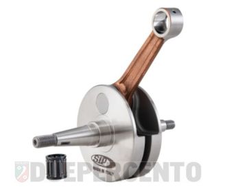 Albero motore SIP PREMIUM, gabbia a rulli, biella 105, corsa 57 per Vespa 150 GS