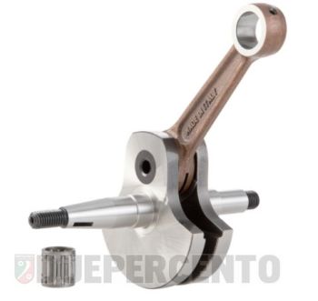 Albero motore SIP PREMIUM, gabbia a rulli, biella 110, corsa 50 per Vespa 125 V30-33T/ U/ Hoffmann HA/ HB