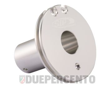 Puleggia corsa corta comando marce SIP Ø47mm, argento anodizzato, CNC, per Vespa 50 N/ L/ R 1°/ Primavera 1°/ GT/ GTR 1°/ Super/ TS 1°/ GL/ Sprint V. 1°/ Super 1°/ 180 Rally/ 180SS