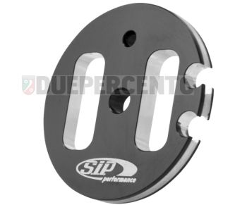 Puleggia corsa corta comando marce SIP Ø44mm, nero anodizzato, CNC, per Vespa 125 VNB3-6/ 150 VB1/ VBA/ VBB/ VGLA-B/ T3-T4/ GS VS2-5/ 160 GS