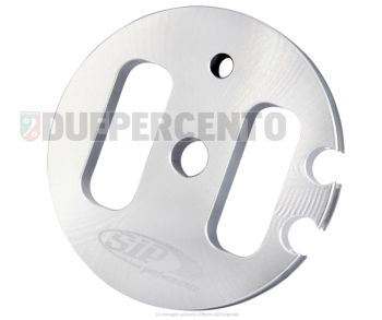 Puleggia corsa corta comando marce SIP Ø44mm, argento anodizzato, CNC, per Vespa 125 VNB3-6/ 150 VB1/ VBA/ VBB/ VGLA-B/ T3-T4/ GS VS2-5/ 160 GS