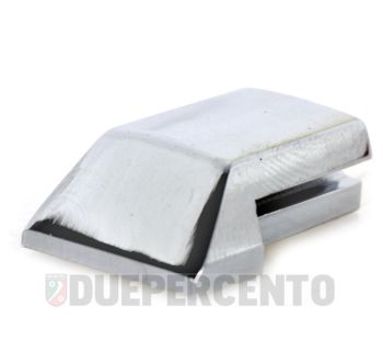 Puntale listelli pedana in alluminio cromato senza foro per Vespa PX125-200/ P200E/ Lusso/ '98/ MY