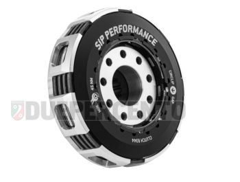 Frizione 6 molle, 23 denti, SIP Supersport, calettata, per primaria 65 denti elicoidali per Vespa PX125-200/ P200E/ Rally180-200/ T5/ GTR/ TS/ Sprint/ GL/ VBB/ VNB