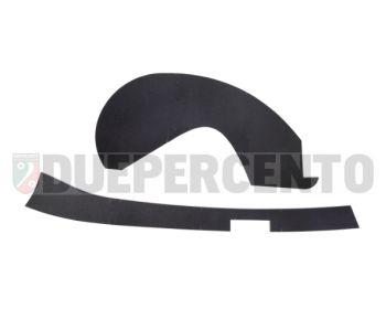 Isolamento cofano destro, a=15 mm, SIP PERFORMANCE lato motore, sopra/sotto per Vespa PX125-200 E Lusso/ '98/ MY/ T5