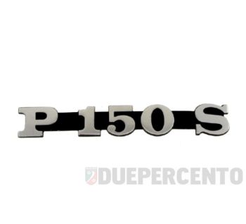 Targhetta "P150S", per cofano per Vespa P150S