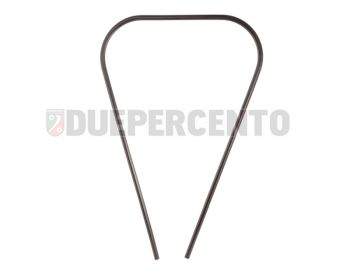 Profilo scudo in plastica nero TOP QUALITY per Vespa 50/ 50 Special/ ET3/ Primavera