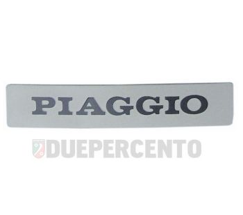 Targhetta nasello "PIAGGIO" per Vespa PK 50S/Automatica/Elestart/Lusso/SS/80 S/Elestart/Lusso/100 S/Elestart 125 S/Elestart