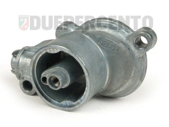 Coperchio vaschetta carburatore SI, DELL'ORTO SI 20.20 - 24.24D/E/G per spillo galleggiante Ø 4,5 mm per Vespa PX125-200 / P200E / Rally/ Cosa/ Sprint/ GTR / TS/ VNB/ VBA