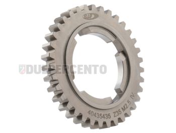 Ingranaggio 4a marcia Z 35 SIP per crociera piatta, per Vespa PX125-200 E Lusso 2°/ '98/ MY/ '11/ T5