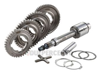 Kit cambio SIP 57-42-38-36, crociera piatta, per Vespa PX125-200 E Lusso 2°/ '98/ MY/ '11/ T5