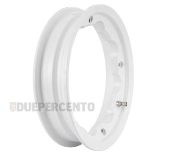 Cerchio in lega tubeless SIP PERFORMANCE 2,10-10 bianco per Lambretta 125-200cc