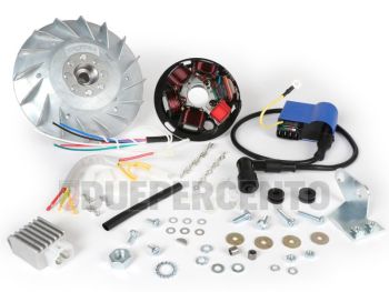 Accensione elettronica BGM PRO 12V Touring, conversione ad accensione elettronica per Vespa PX125-200/ P200E prima serie