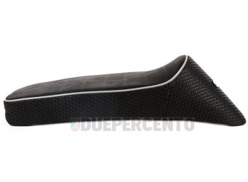 Sella BGM PRO, Fastback, fianchi in rilievo per Lambretta Lui 50 C/ CL/ Lui 75 S/ SL/ Vega/ Cometa