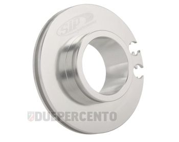 Puleggia corsa corta comando marce SIP Ø50mm, argento anodizzato, CNC, per Vespa PK50-125/ ETS/ Rush/ PX125-200/ P200E/ Lusso/ '98/ MY/ '11/ T5
