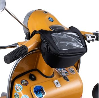 Borsa a manubrio porta cellulare per Vespa/ Lambretta