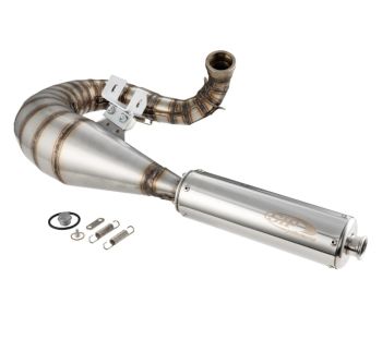 Marmitta espansione SIP Performance R2 Design by NORDSPEED, lato sinistro per Vespa PX200/ P200E/ Rally 200