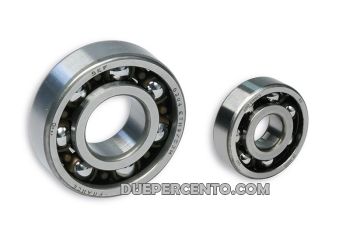 Kit 2 cuscinetti MALOSSI albero motore 20x47x14 - 17X47X14 per Vespa 50/ 50 Special/ ET3/ Primavera/ PK50-125