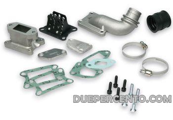Collettore aspirazione lamellare al cilindro MALOSSI 136cc, 24mm per Vespa PK80-125/S/XL/N/XL2/ETS
