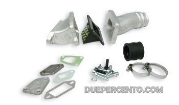 Collettore aspirazione lamellare al cilindro MALOSSI MHR 136cc, 28mm per Vespa 50/ 50 Special/ ET3/ Primavera/ PK50-125