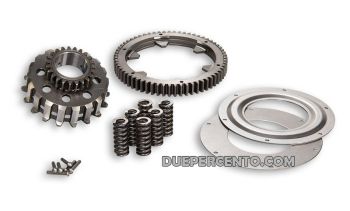 Rapporti secondari 23/64 denti dritti, MALOSSI frizioni 8 molle, per Vespa 180-200 Rally /P200E/ PX200/ Cosa 125-200/ T5
