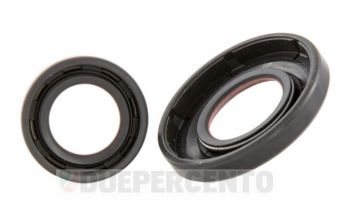 Kit paraolio albero motore MALOSSI FKM/PTFE 19x32x7 / 22,7x47x7 mm per Vespa 50/ 50 Special/ ET3/ Primavera/ PK50-125