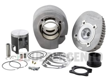 Cilindro da competizione MALOSSI SPORT CVF2, 210cc, d68.5, corsa 57, per Vespa PX200/ P200E/ Lusso/ Cosa200/ LML/ Rally200