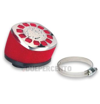 Filtro aria RED FILTER MALOSSI E14 Ø 38 inclinato 30° per carburatori PHBL 22