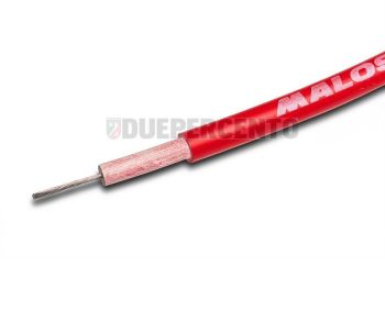 Cavo candela MALOSSI rosso, Ø 7 mm, L=50 cm