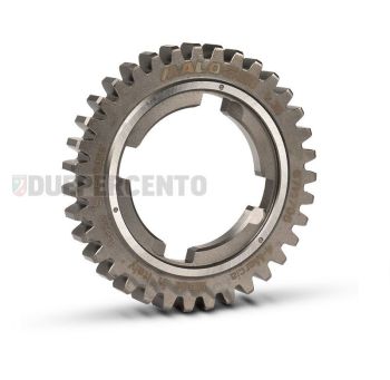 Ingranaggio 4a marcia Z 35 MALOSSI per crociera piatta per Vespa PX125-200 E Lusso 2°/ '98/ MY/ '11/ T5
