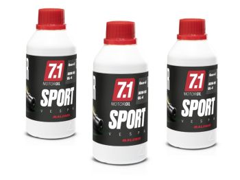 Olio cambio MALOSSI 7.1 Vespa, SAE 80W-90, 250ml - 3 pz