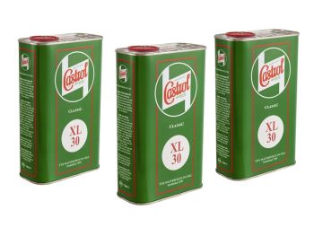 Olio cambio CASTROL CLASSIC XL SAE 30, Vespa/Lambretta, 1 kg - 3 pz